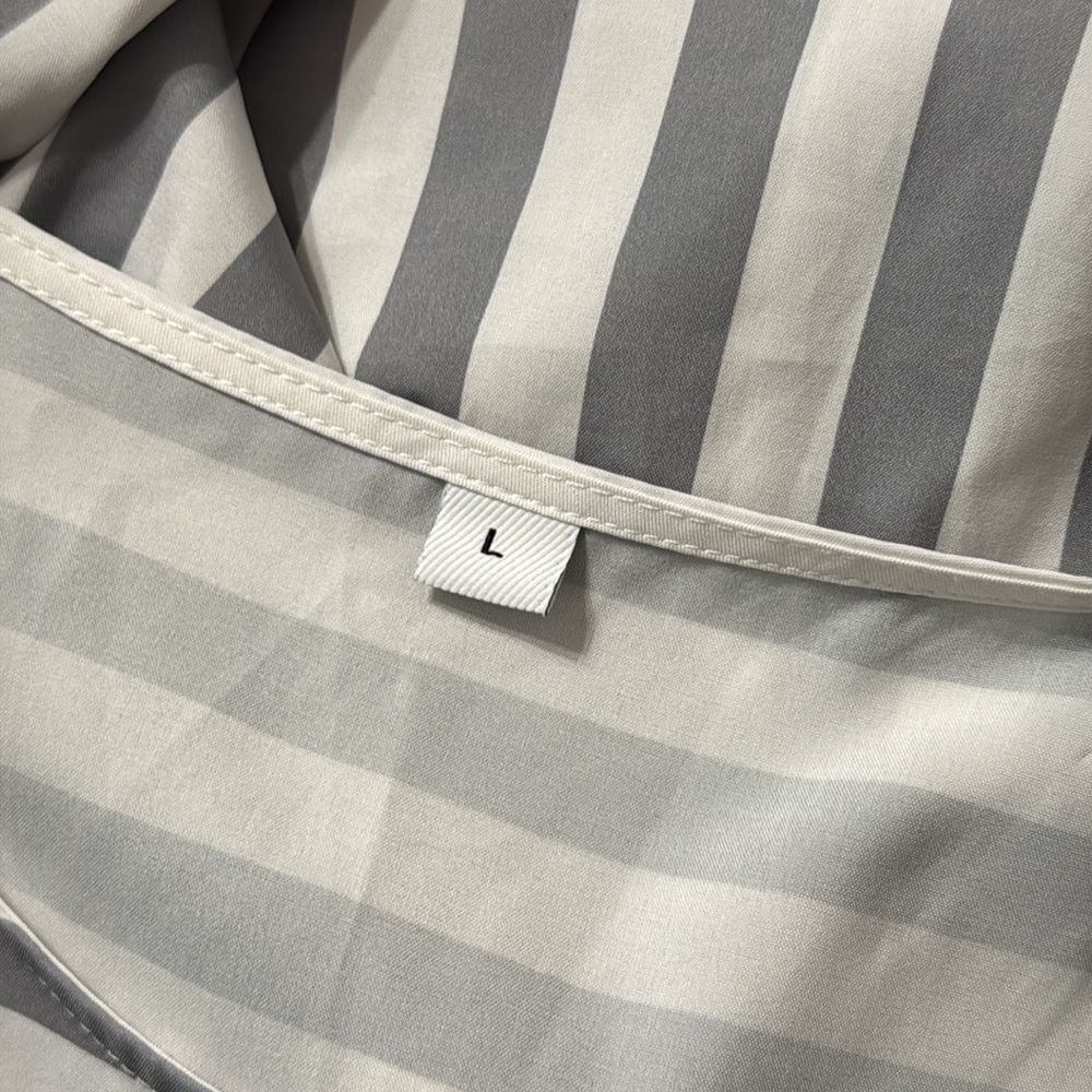Striped Tiered Dress - Picture 7 of 7
